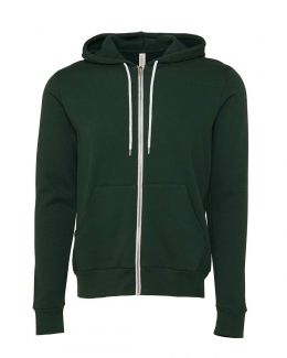 BELLA + CANVAS-Unisex Sponge Fleece Full-Zip Hoodie-3739